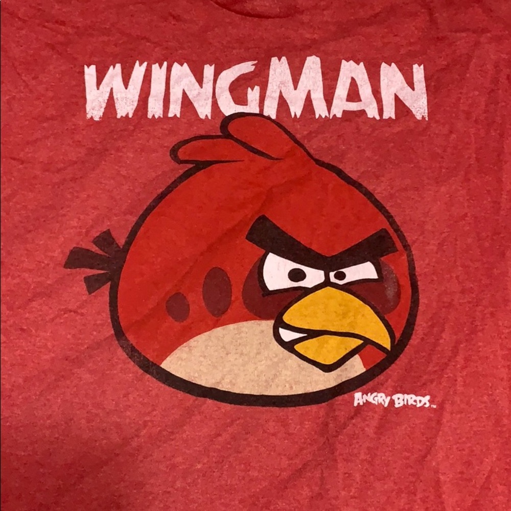 Unisex Angry birds t-shirt